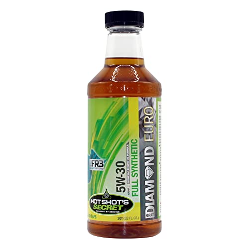 Hot Shot’s Secret Gray Diamond Euro 5W-30 1 Quart – Full Synthetic Motor Oil