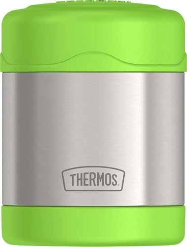 THERMOS FUNTAINER Insulated Food Jar, 10 Ounce, Kid Friendly Food Jar, Lime