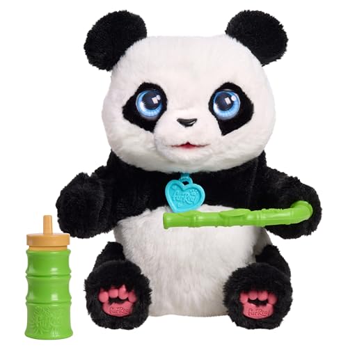 FurReal Coco The Tumbling Panda, 10.5 Inch Interactive Panda Toy, for Boys and Girls, Ages 4 and Up