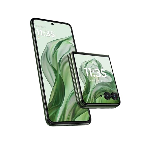 Motorola razr+ | 2024 | Unlocked | Made for US 12/256 | 50MP Camera | Spring Green