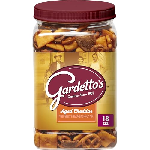 Gardetto's Aged Cheddar Snack Mix Tub