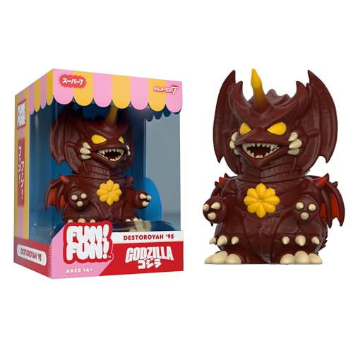 Super7 Fun! Fun! Toho Godzilla Destoroyah '95 Vinyl Figure - 5" Toho Godzilla Action Figure - Classic Movie Collectibles and Retro Toys