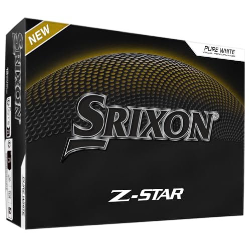 Srixon Z-Star Golf Balls, Z-Star 9, White