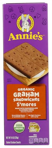 Annie's Homegrown Organic S'mores Graham Sandwiches, 8 OZ
