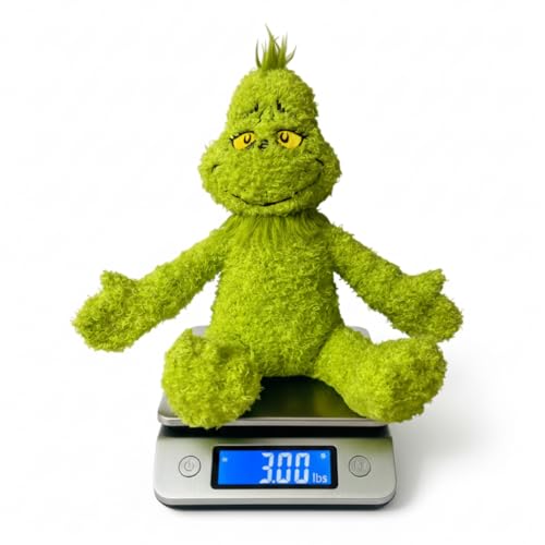 Franco Calm Dr. Seuss Grinch Bedding Super Soft Plush Calming 3Lb Weighted Cuddle Pillow Buddy, Comfort Pillow (Officially Licensed Product)