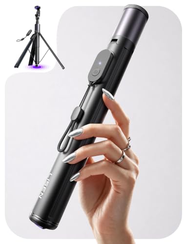 LISEN 0.01s-Open Tripod for iPhone, 67" Selfie Stick Tripod with Remote
