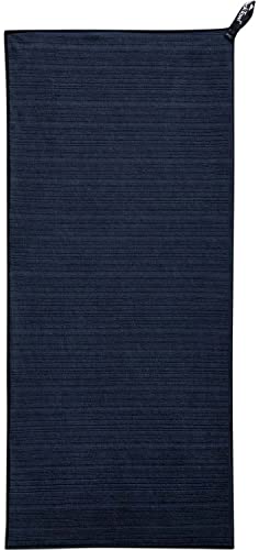 PackTowl Luxe Lightweight Microfiber Camping and Travel Towel, Midnight, Face