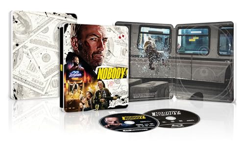 Nobody - Limited Edition Steelbook (4K Ultra HD + Blu-ray + Digital) [4K UHD]