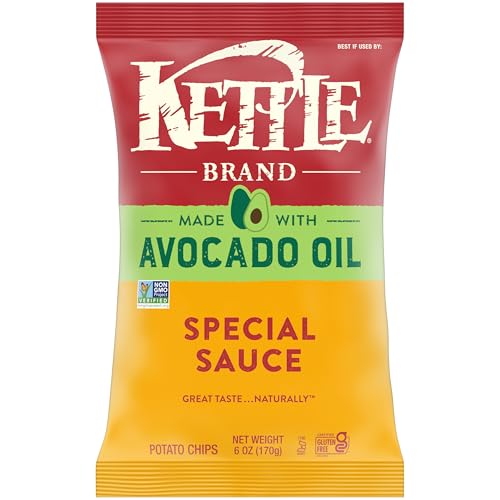 Kettle Brand Made with Avocado Oil Special Sauce Chips, 6 Oz Bag