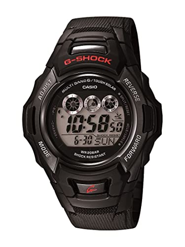 Casio G-Shock GWM530A-1 Series | Watches for Men | Digital Watch | Black | 200M WR | Solar Power | Atomic Timekeeping | Full Auto EL Backlight | Countdown Timer | | Shock Resistant | World Time