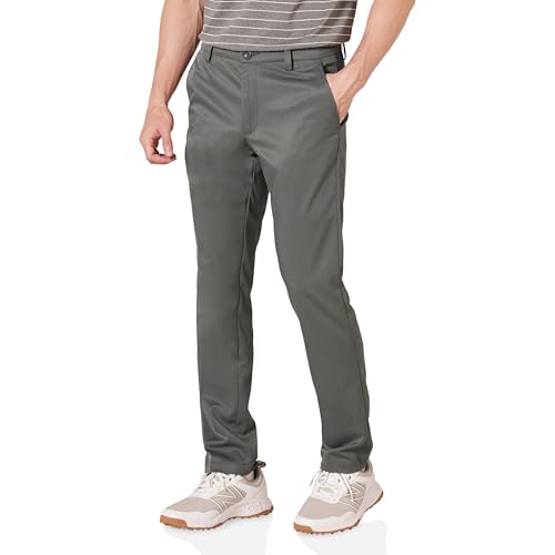 Amazon Essentials Men's Slim-Fit Stretch Golf Pant, Grey, 40W x 32L