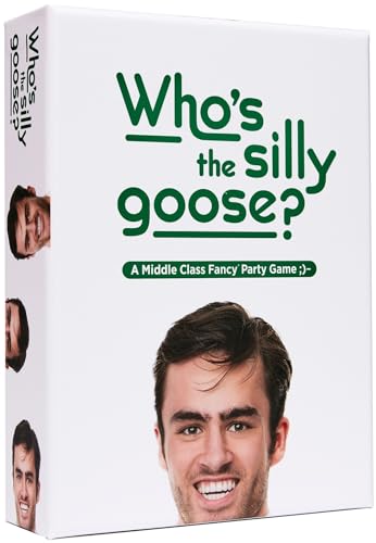 DSS Games Who's The Silly Goose? [A Middle Class Fancy Party Game] to Decide Who's Most Likely to Become Their Parents.