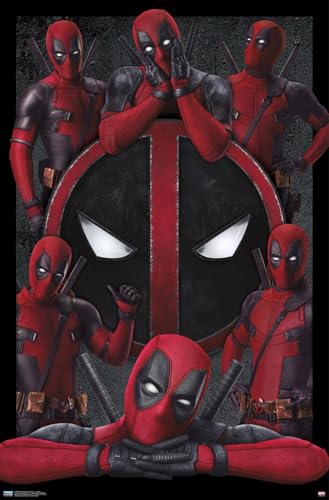 Marvel Deadpool Legacy - Collage Wall Poster, 19L" x 13W", Premium Unframed Version