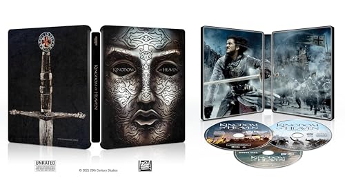 Restocked Kingdom of Heaven (Director's Cut) (4K Ultra HD + Blu-ray + Bonus Disc + Digital SteelBook) - 4K + Blu-ray $39.99 Amazon.com