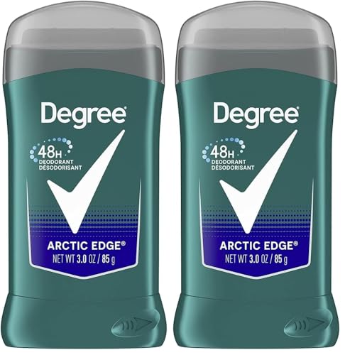 DEGREE MENS DEO Men Fresh Deodorant, Arctic Edge, 3 Ounce (Pack of 2)