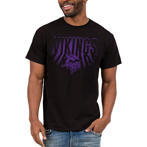 Junk Food Clothing x NFL - Minnesota Vikings - Team Spotlight - Unisex Adult Short Sleeve Fan T-Shirt for Men and Women - Size Medium