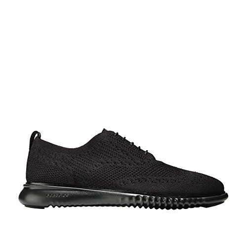 Cole Haan Men's 2.0 Zerogrand Stitchlite Oxford, Black/Black, 10