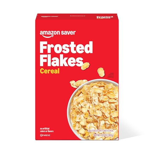 Amazon Saver, Frosted Flakes, Frosted Flakes Cereal, 13.5 Oz