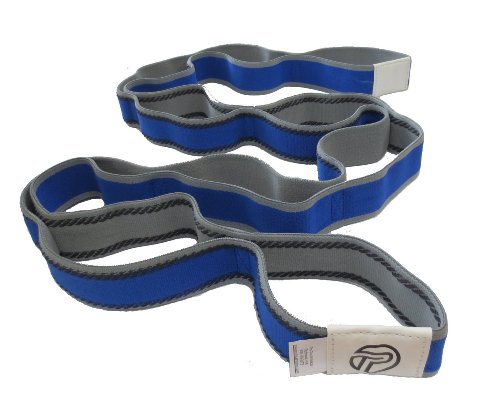 Pro-Tec Athletics Stretch Band, Blue, Strength Training, Resistance Bands, Latex, Toning, Shoulders, Back, Glutes, Core, Foot, Upper & Lower Legs, Working Out, Static Stretching, Dynamic Exercises