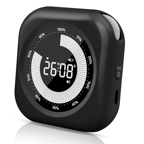 PERSUPER Visual Timer for Kids, Rechargeable 10-Hour Count Up/Down Timer