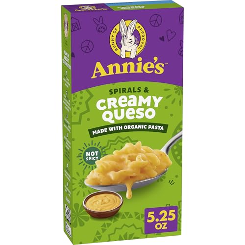 Annie's Spirals and Creamy Queso with Organic Pasta, 5.25 oz