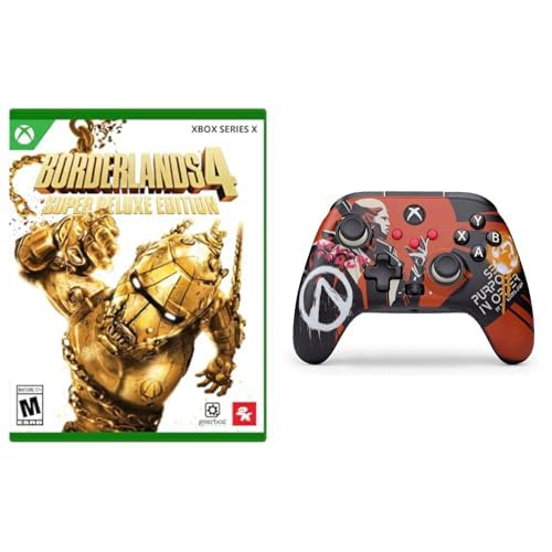 Borderlands 4 Super Deluxe Edition - Xbox Series X and PowerA Wireless Controller for Xbox Series X|S - Borderlands SE