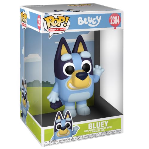 Funko Pop! Jumbo: Bluey - Bluey - Collectable Vinyl Figure - Gift Idea - Official Merchandise - Toys for Kids & AdultsFans - Model Figure for Collectors and Display