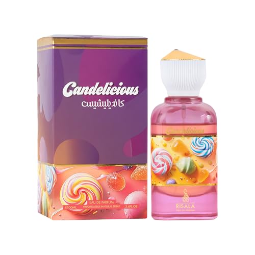 Risala Candelicious for Unisex Eau de Parfum Spray, 3.4 Ounce