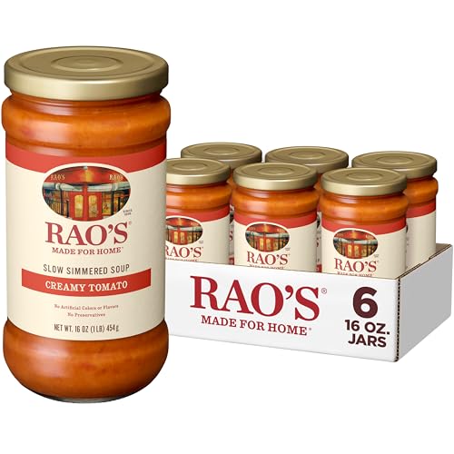 Rao’s Made For Home Creamy Tomato Soup, 16 oz (Pack of 6)