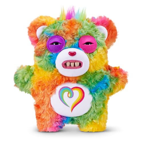 Fuggler Care Bears 9-Inch Plush Toy (Togetherness Bear) by ZURU – Funny Ugly Monster Stuffed Animal with Human-Like Teeth, Collectible Plush for Kids, Tweens, Teens, Adults & Crossover Fans