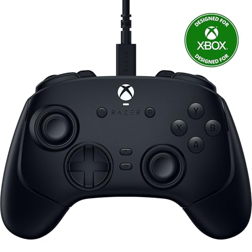 Razer Wolverine V3 Tournament Edition Wired Gaming Controller: Licensed for Xbox Series X|S, Xbox One, Windows PC - 6 Remappable Buttons - Fast Triggers - USB-C Cable - Wired Tournament Mode - Black