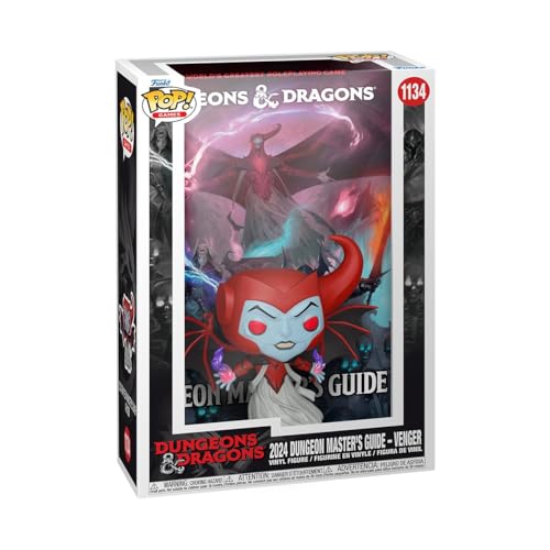 Funko Pop! Book Cover: Dungeons & Dragons - 2024 Dungeon Master's Guide - Venger - Collectable Vinyl Figure - Gift Idea - Official Merchandise - Toys for Kids & Adults - D&D Fans
