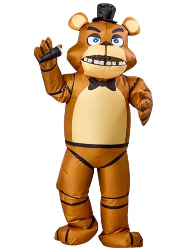 Rubies Five Nights At Freddy's: Freddy Fazbear Inflatable Costume for Kids, Boy's One Size