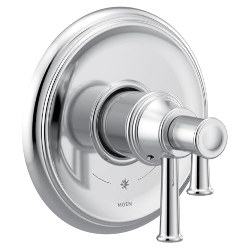 Moen Belfield Chrome M-CORE 4-Series Thermostatic Valve Trim, Valve Required, UT4311