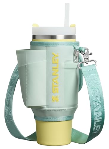 STANLEY All Day Quencher Carry All for 30 oz Tumbler with Handle | Crossbody Bag with Phone Holder Pocket, Card Sleeve & Detachable Strap | Water Bottle Carrier Bag | BPA-Free | Mist