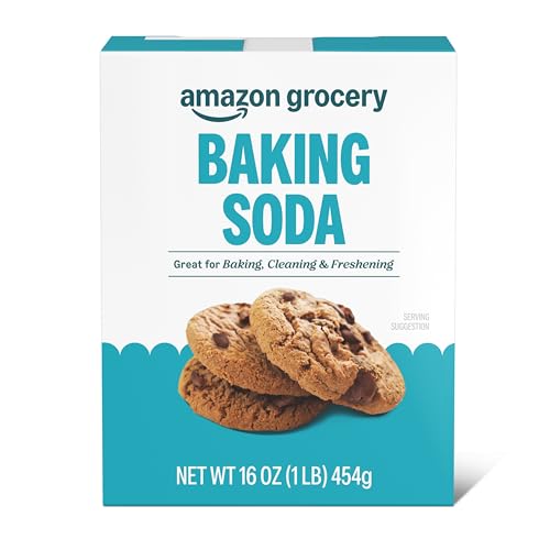Amazon Grocery, Baking Soda for Baking and Freshening, 16 Oz