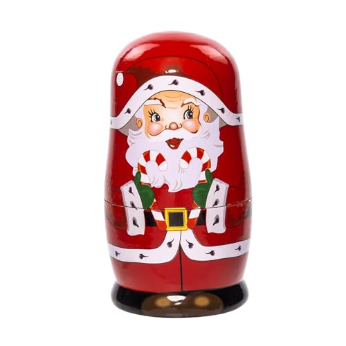 Kurt Adler 4.3-inch Santa Nesting Doll Set