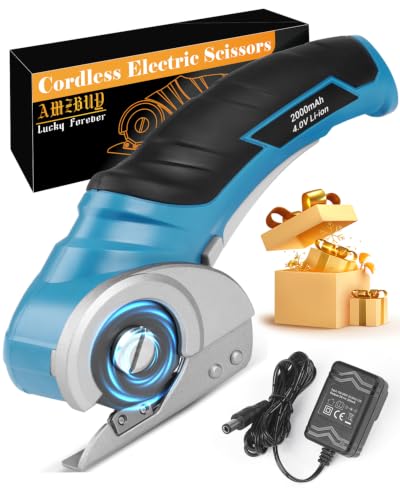 Cardboard Cutter Cordless Electric Scissors, Stocking Stuffers for Men Gift