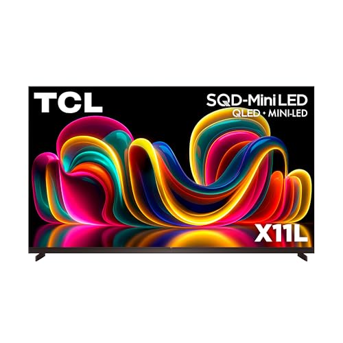 TCL 85 Inch Class X11L | SQD-Mini LED | 85X11L, 2026 Model | 144HZ Ultimate Brightness & Contrast Dolby Vision | Up to LD20K Precise Dimming | Gemini AI Smart Google TV | Dolby Atmos Bang & Olufsen