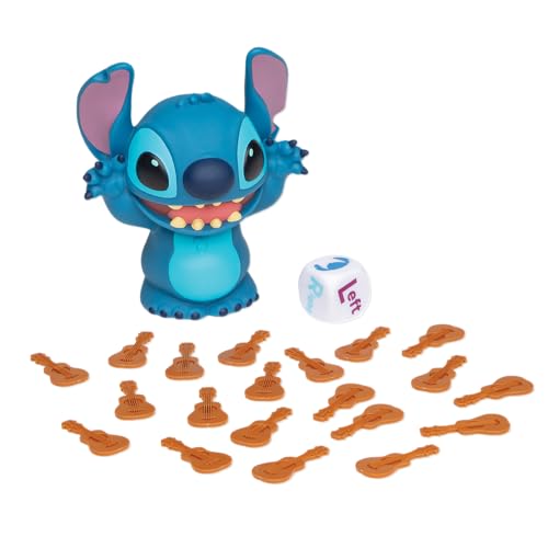 Laughing Stitch Dice Games – Family Games, Kids Games, Travel Games, Dice Set, Disney Stitch Toys, Make Sure to Pass Stitch Fast, Family Games for Kids and Adults, Multi-Player, Ages 6+