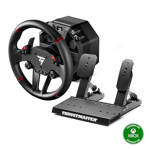 Thrustmaster T598 Racing Wheel for Xbox Series X|S & PC - 5 Nm Direct Drive Steering Wheel with Pedals Set, Realistic Sim Driving Experience with Force Feedback