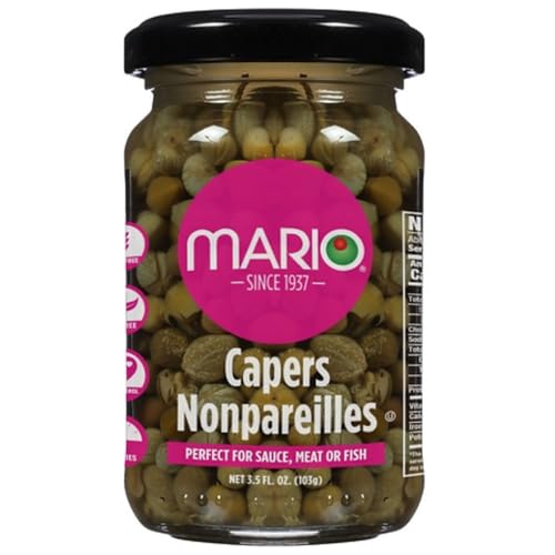 Mario Camacho Foods Capers Non Pareil, 3.5-Ounce (Pack of 12)
