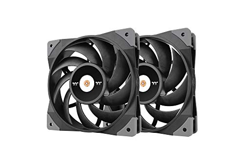 Thermaltake Toughfan 12 Computer Case Fan 12 Cm Black 2 Pc(S), W128264662 (12 Cm Black 2 Pc(S))