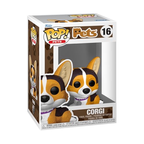 Funko Pop! Pets: Corgi - Collectable Vinyl Figure - Gift Idea - Official Merchandise - Toys for Kids & Adults - Owned IP Fans - Model Figure for Collectors and Display
