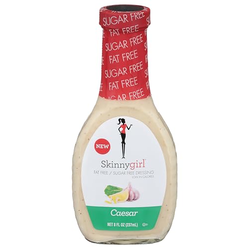 Skinnygirl Sugar Free Gluten Free Salad Dressing, Caesar, 8 Ounce