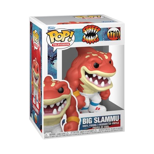 Funko Pop! TV: Street Sharks - Big Slammu - Collectable Vinyl Figure - Gift Idea - Official Merchandise - Toys for Kids & Adults - Ad Icons Fans - Model Figure for Collectors and Display