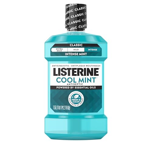 [SnS, AC] $8.79 | 2 &times; 50.7-Oz Listerine Antiseptic Mouthwash (Cool Mint) ($4.39 each) at Amazon