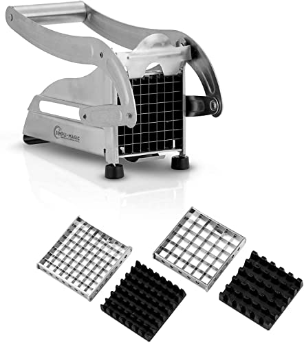 Simpli-Magic French Fry Cutter, Premium Upgraded Stainless Steel