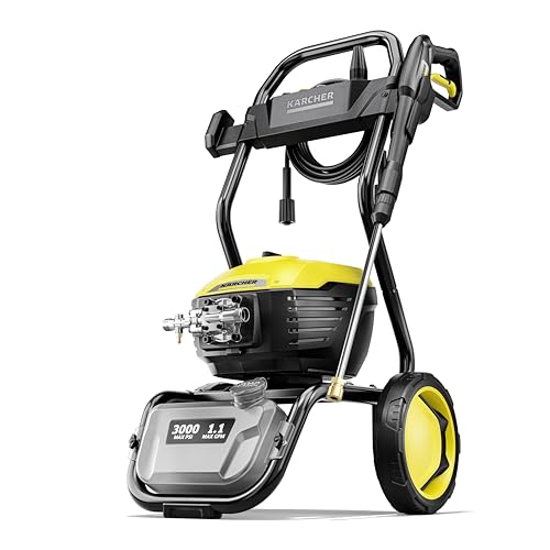 Kärcher K 3000 E Electric Pressure Washer 3000 PSI High-Performance Cleaning for Heavy-Duty Home Restoration