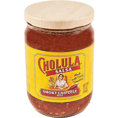 Cholula, Salsa Hot Smoky Chipotle, 12 Ounce